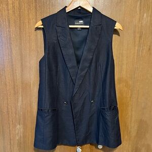 Club Monaco navy vest medium